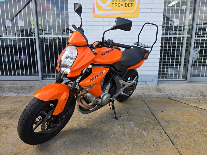 2007 Kawasaki ER-6n Orange