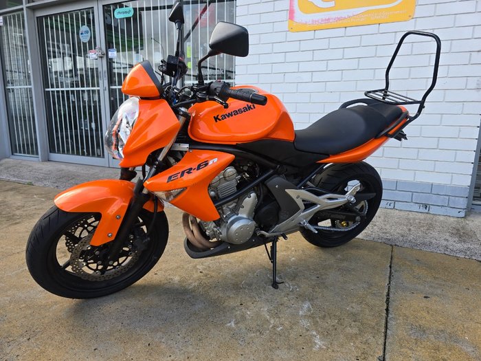 2007 Kawasaki ER-6n Orange