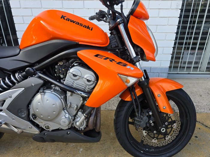 2007 Kawasaki ER-6n Orange