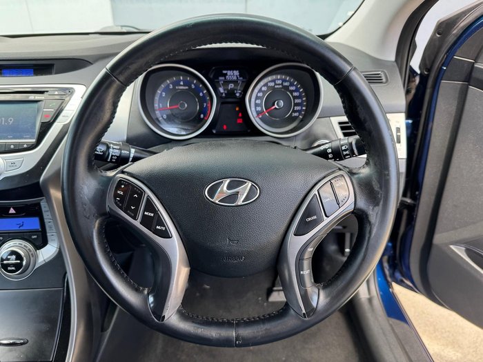 2012 Hyundai Elantra Elite MD Santorini Blue