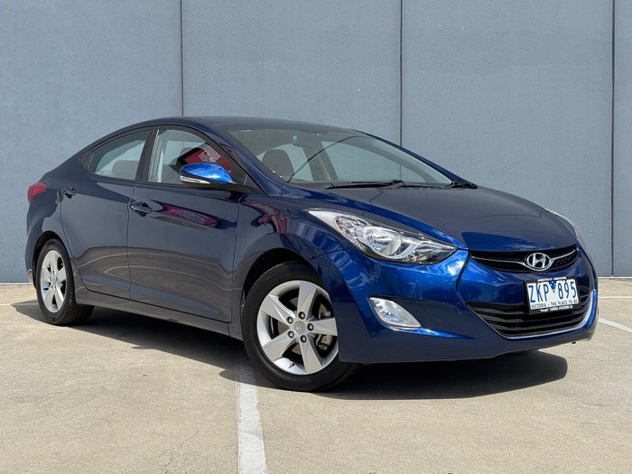 2012 Hyundai Elantra Elite MD Santorini Blue