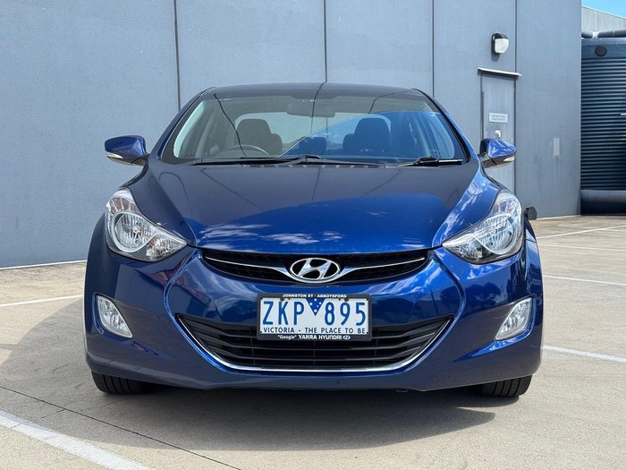 2012 Hyundai Elantra Elite MD Santorini Blue