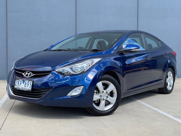 2012 Hyundai Elantra Elite MD Santorini Blue