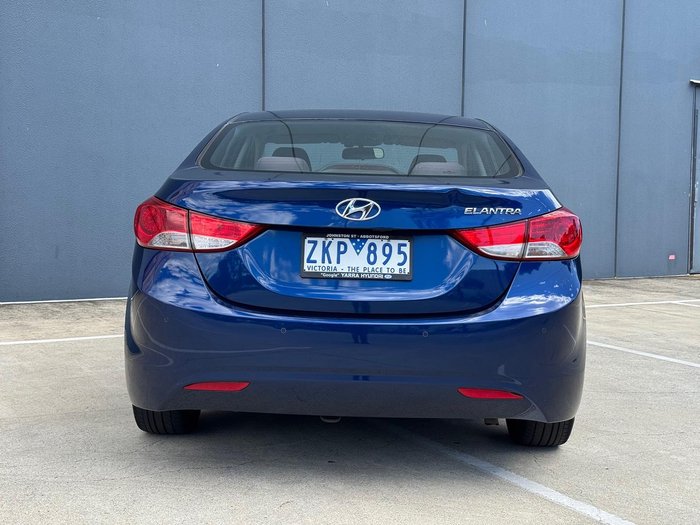 2012 Hyundai Elantra Elite MD Santorini Blue