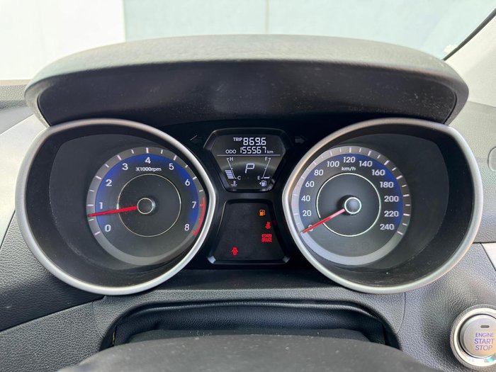 2012 Hyundai Elantra Elite MD Santorini Blue