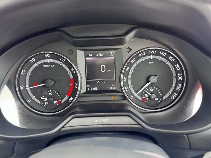 2015 SKODA Octavia Scout Premium 132TSI NE MY15 4X4 Denim Blue