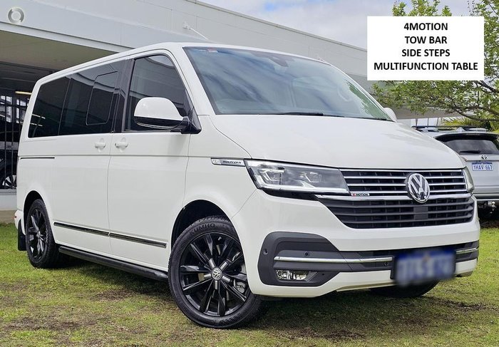 2021 Volkswagen Multivan TDI450 Highline T6.1 MY22 Four Wheel Drive Candy White