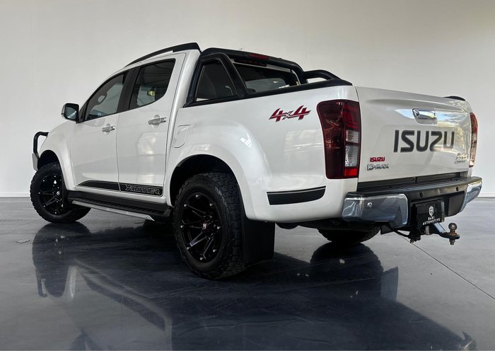 2019 Isuzu D-MAX X-Runner MY19 4X4 Dual Range Pearl White