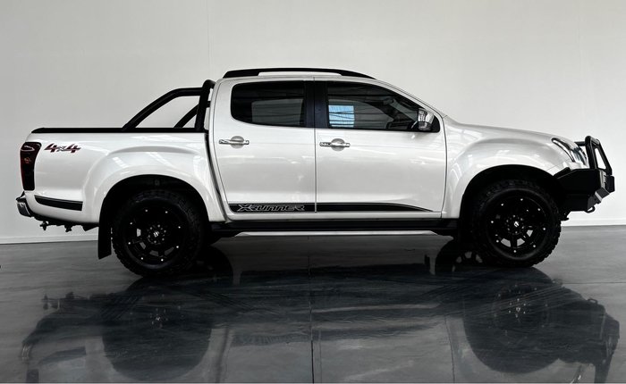 2019 Isuzu D-MAX X-Runner MY19 4X4 Dual Range Pearl White