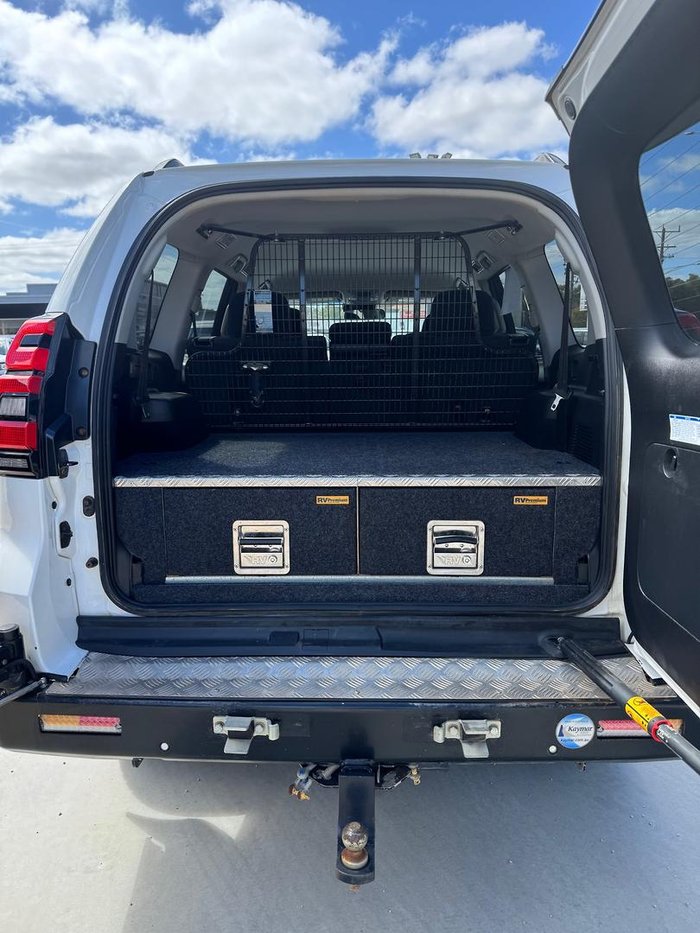 2020 Toyota Landcruiser Prado GXL GDJ150R 4X4 Dual Range Glacier White