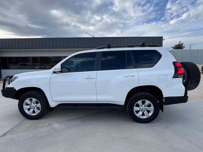 2020 Toyota Landcruiser Prado GXL GDJ150R 4X4 Dual Range Glacier White