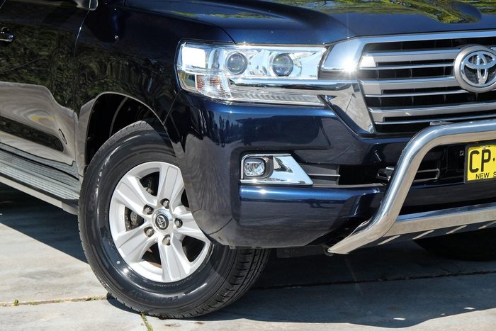 2018 Toyota Landcruiser GXL VDJ200R 4X4 Dual Range Onyx Blue