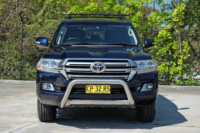 2018 Toyota Landcruiser GXL VDJ200R 4X4 Dual Range Onyx Blue