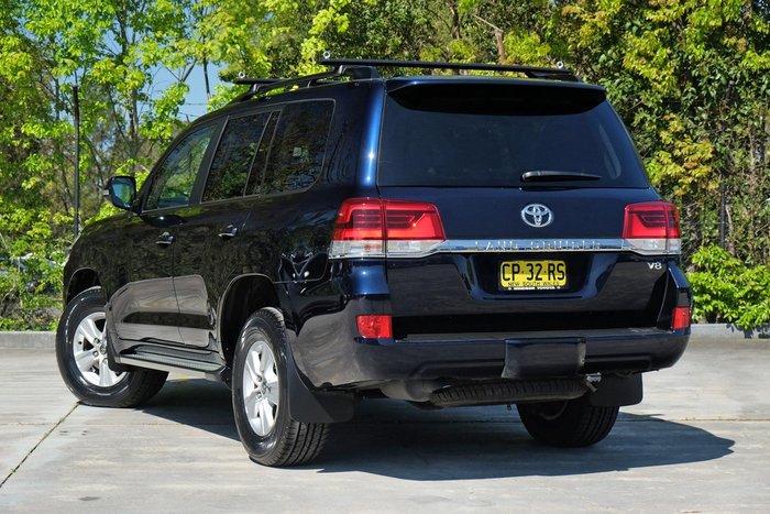 2018 Toyota Landcruiser GXL VDJ200R 4X4 Dual Range Onyx Blue