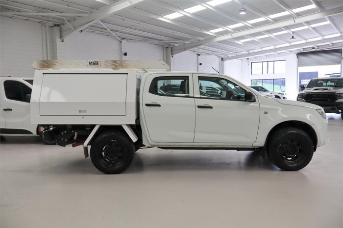 2021 Isuzu D-MAX SX High Ride MY21 4x2 Mineral White