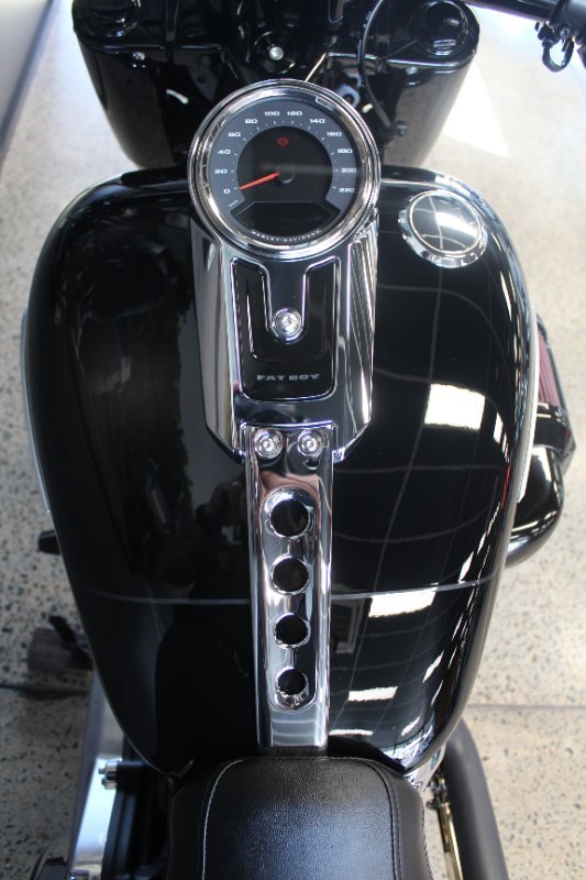 2025 Harley-davidson FLFB FAT BOY (117) VIVID BLACK