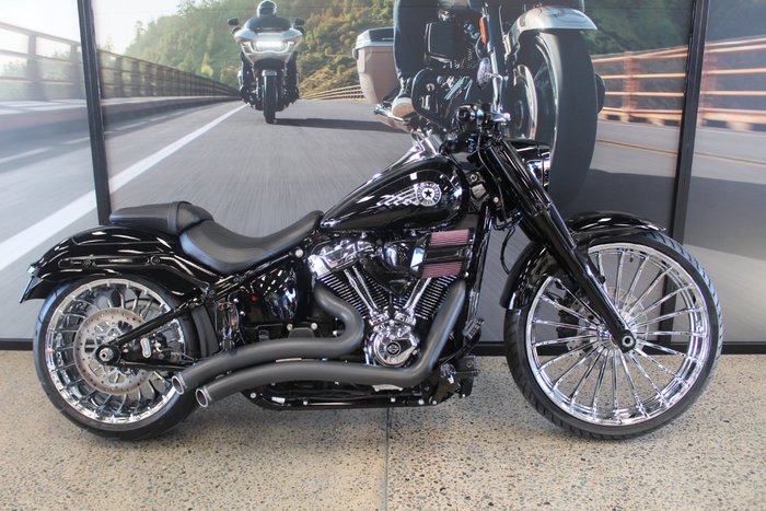 2025 Harley-davidson FLFB FAT BOY (117) VIVID BLACK