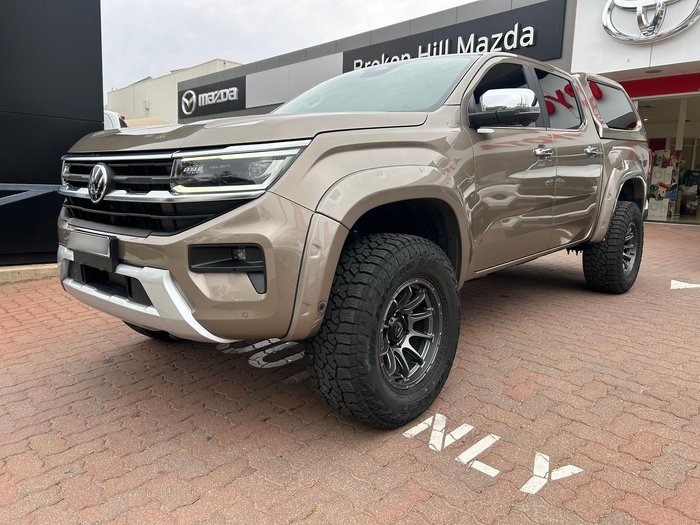 2023 Volkswagen Amarok TDI500 Style NF MY23 4X4 Dual Range Bright Beige