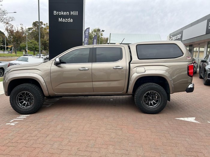 2023 Volkswagen Amarok TDI500 Style NF MY23 4X4 Dual Range Bright Beige
