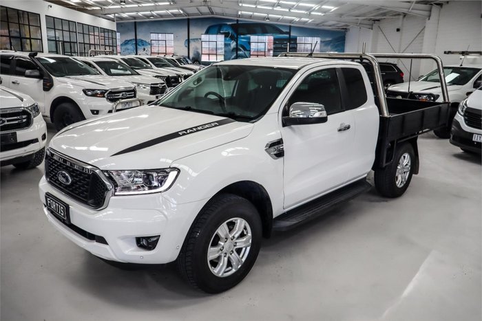 2021 Ford Ranger XLT PX MkIII MY21.75 4X4 Dual Range WHITE
