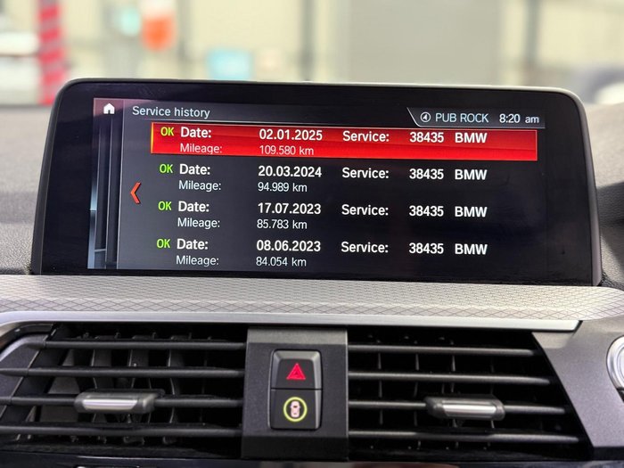 2018 BMW X3 xDrive30d G01 4X4 Constant Phytonic Blue