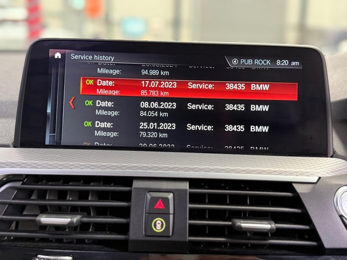 2018 BMW X3 xDrive30d G01 4X4 Constant Phytonic Blue