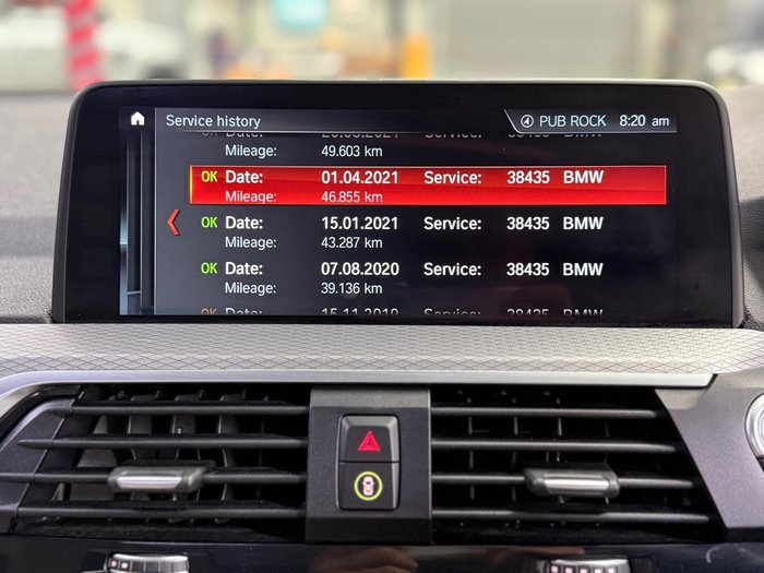 2018 BMW X3 xDrive30d G01 4X4 Constant Phytonic Blue