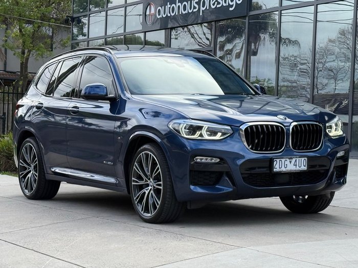 2018 BMW X3 xDrive30d G01 4X4 Constant Phytonic Blue