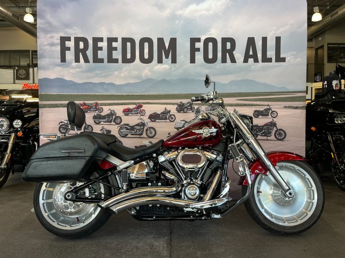 2018 Harley-davidson FLFB FAT BOY Wicked Red/ Twisted Cherry