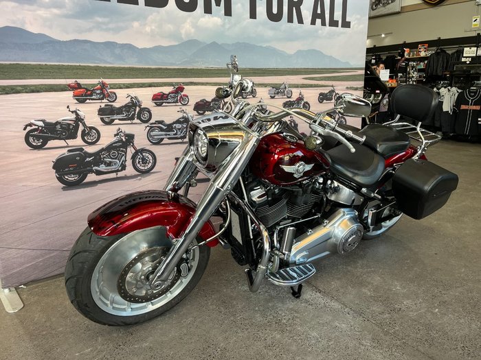 2018 Harley-davidson FLFB FAT BOY Wicked Red/ Twisted Cherry