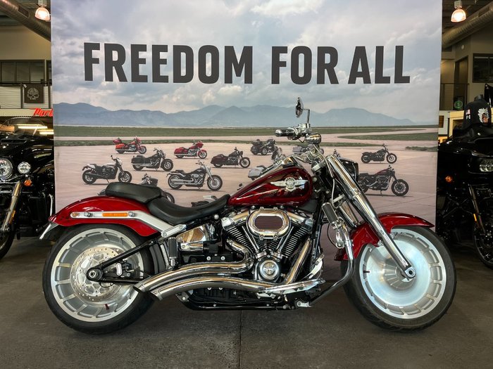 2018 Harley-davidson FLFB FAT BOY Wicked Red/ Twisted Cherry