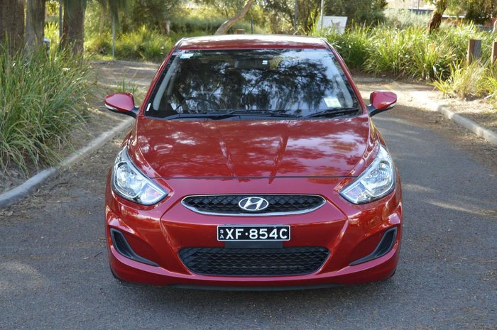 2018 Hyundai Accent Sport RB6 MY18 Pulse Red