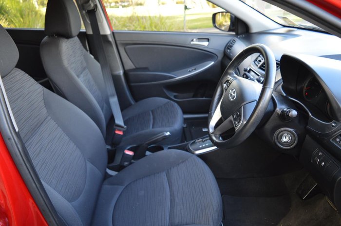 2018 Hyundai Accent Sport RB6 MY18 Pulse Red
