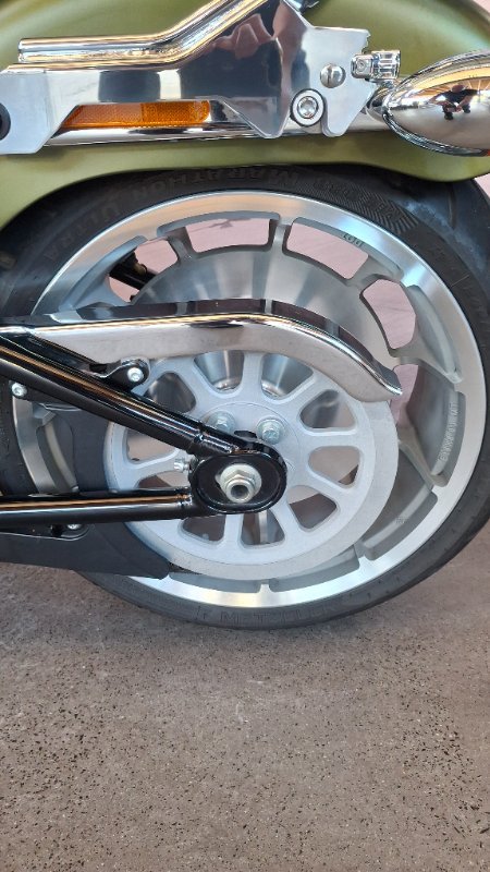 2022 Harley-davidson FLFBS FAT BOY S (114) MINERAL GREEN DENIM