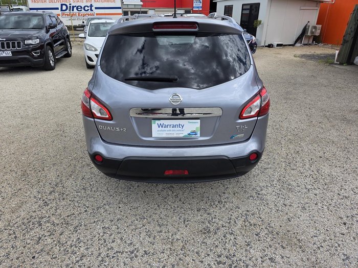 2012 Nissan Dualis +2 Ti-L J10 Series 3 MY12 AWD Mineral Grey