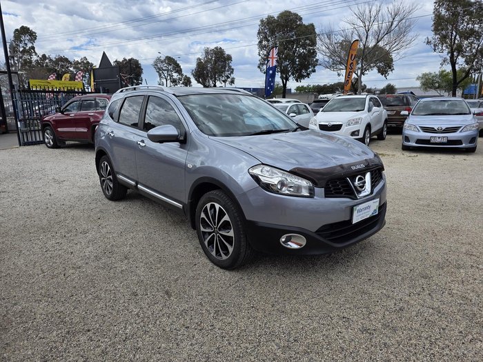 2012 Nissan Dualis +2 Ti-L J10 Series 3 MY12 AWD Mineral Grey