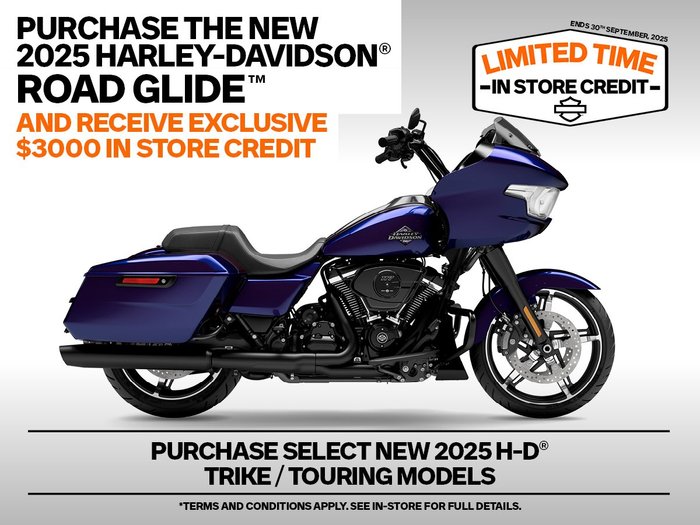 2025 Harley-davidson 2025 Harley-davidson 1900CC FLTRX ROAD GLIDE (117) TOURER Mystic Shift