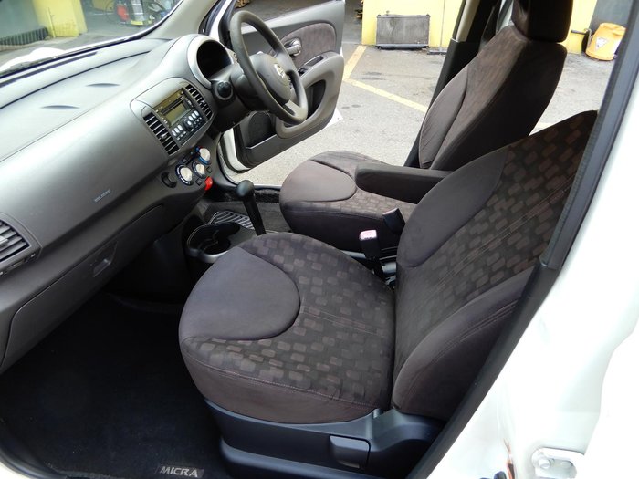 2009 Nissan Micra K12 Geneva White