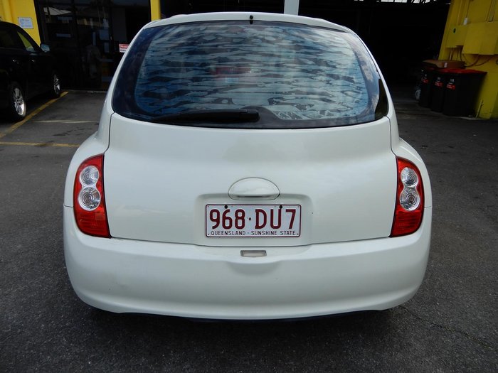 2009 Nissan Micra K12 Geneva White