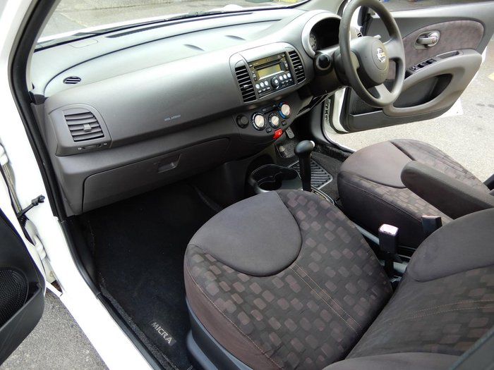 2009 Nissan Micra K12 Geneva White