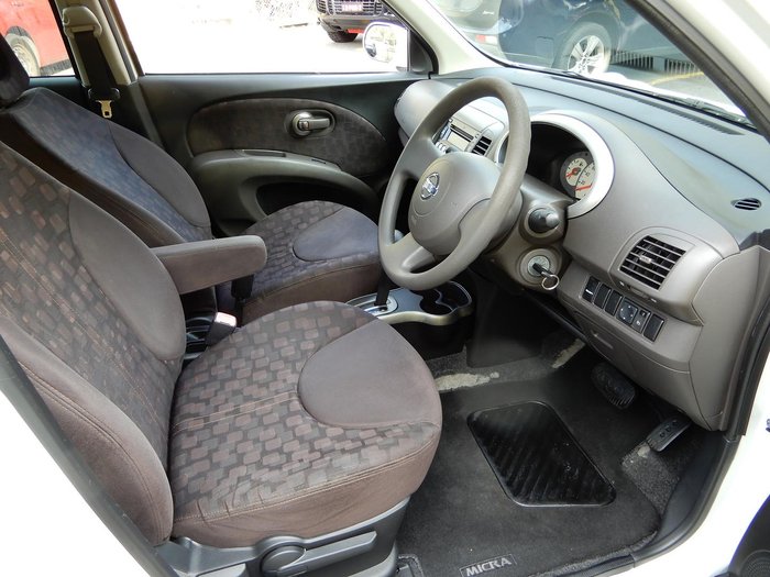 2009 Nissan Micra K12 Geneva White