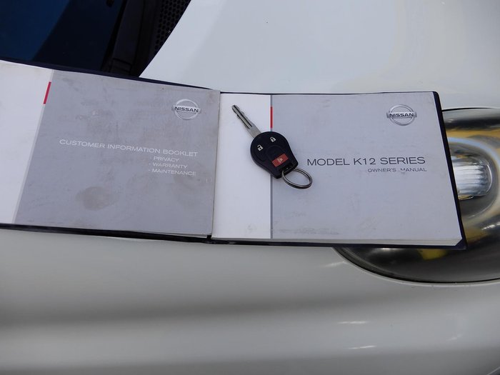 2009 Nissan Micra K12 Geneva White