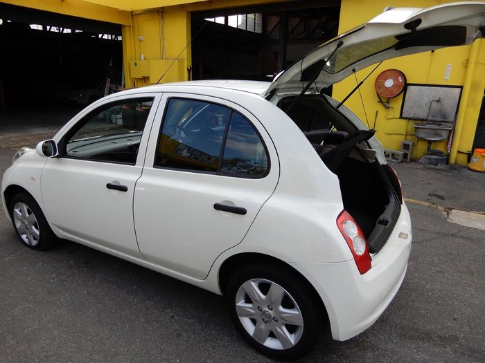 2009 Nissan Micra K12 Geneva White