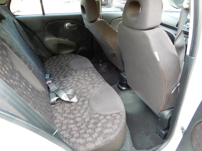 2009 Nissan Micra K12 Geneva White