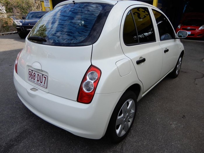2009 Nissan Micra K12 Geneva White