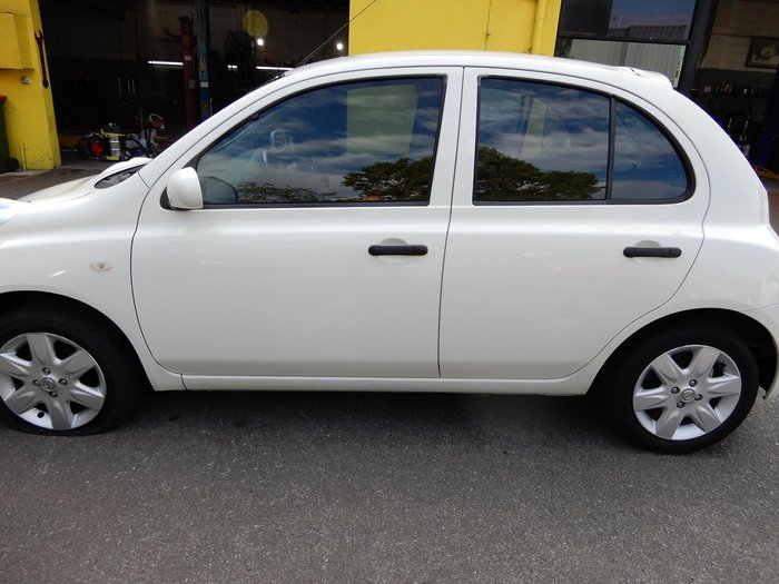 2009 Nissan Micra K12 Geneva White