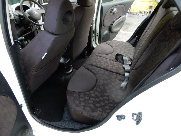 2009 Nissan Micra K12 Geneva White