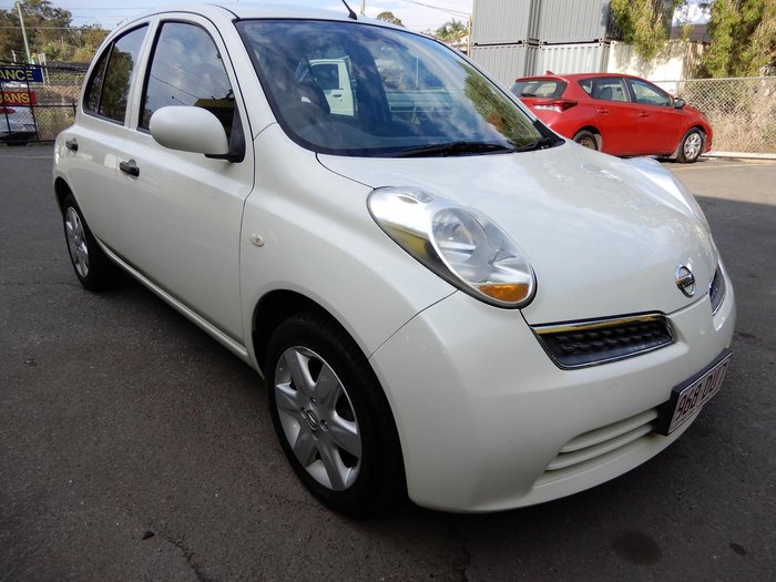 2009 Nissan Micra K12 Geneva White