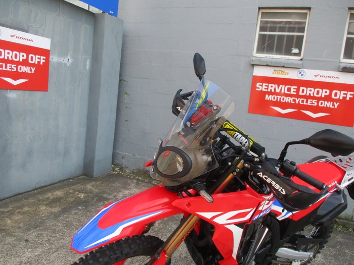 2023 Honda CRF300LRA RALLY RED