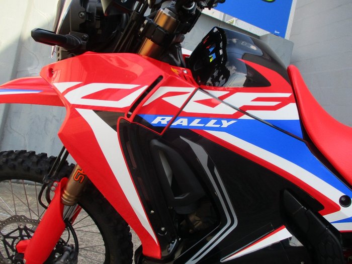 2023 Honda CRF300LRA RALLY RED